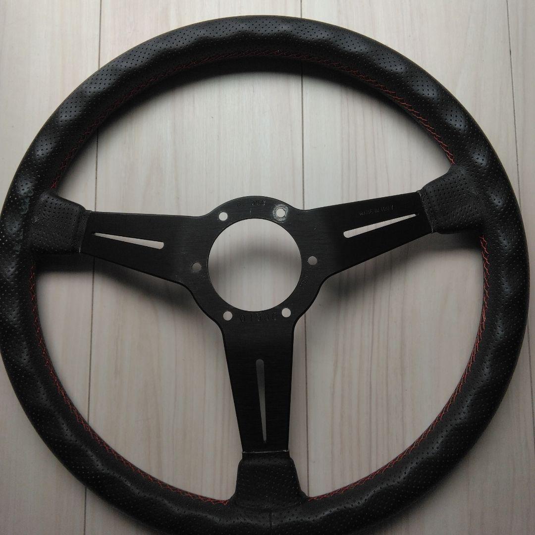 ナルディー　3スポーク ステアリング 本体 黒