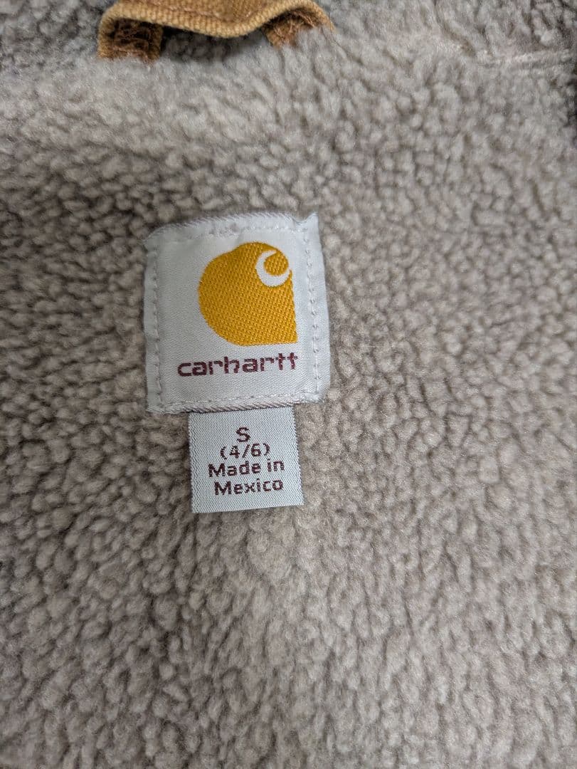【希少サイズS】carhartt ダックベスト カーハート ユニセックス レア
