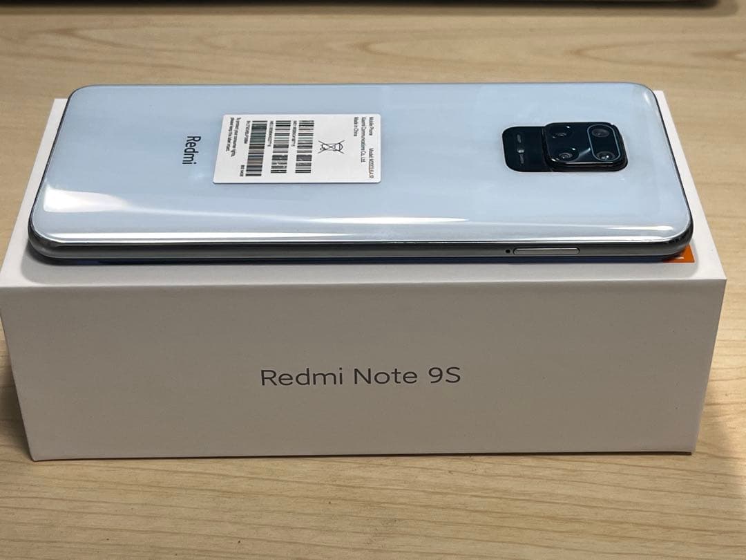 Xiaomi Redmi Note9S 4+64GB グレイシャーホワイト