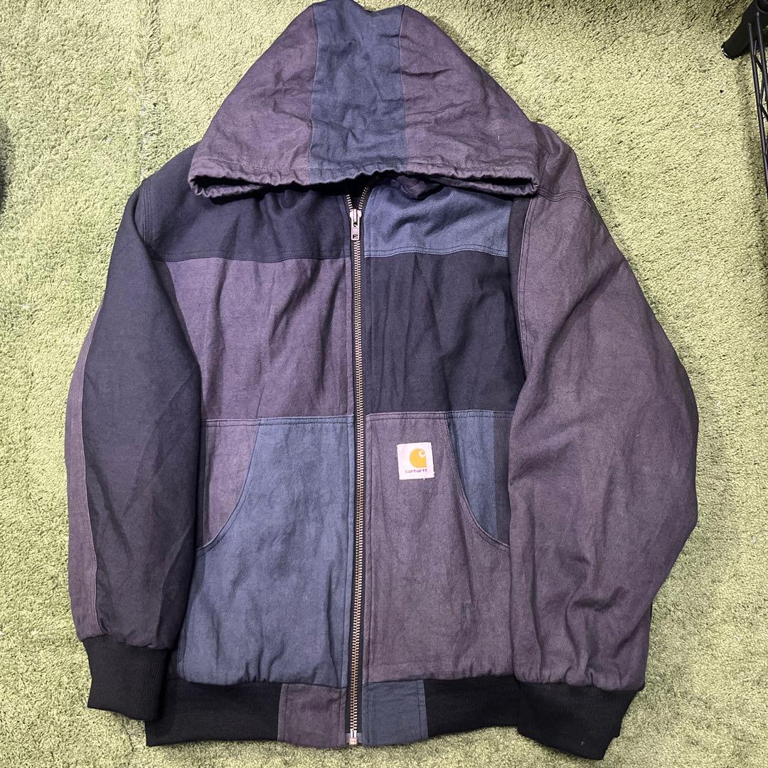 レア 希少 Carhartt カーハート リメイクジャケット デトロイト
