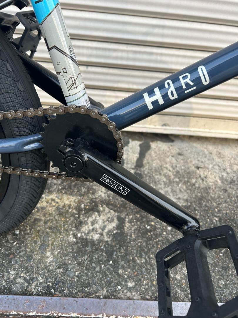 S*m様 新品半額HARO BMX howiroll Kuwahara blue