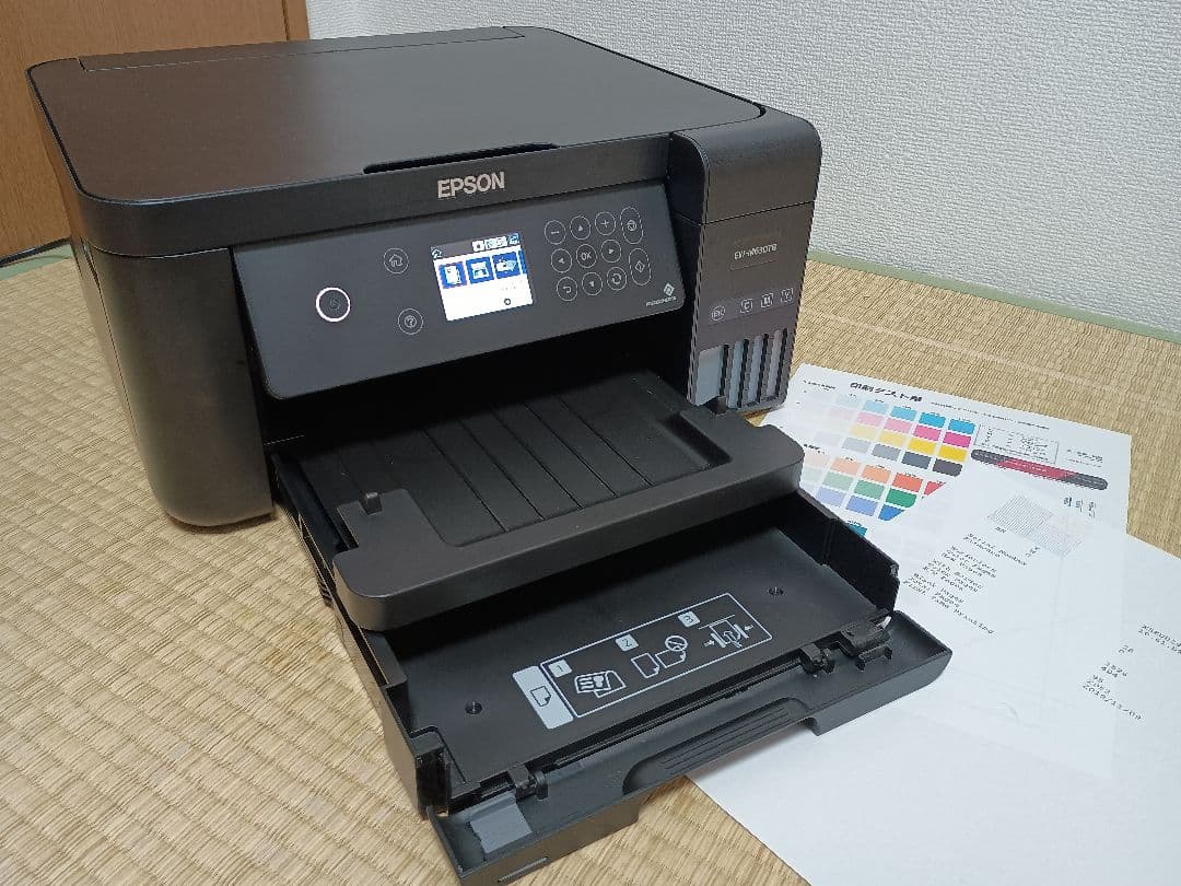 [94]【動作良好・約2100枚】エプソン　エコタンクEW-M630TB