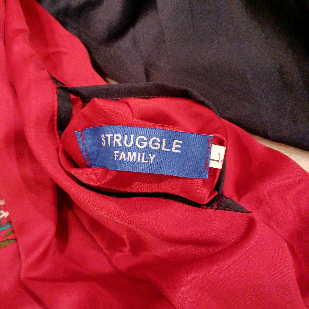 STRUGGLEFAMILY刺繍リバーシブルスカジャン L