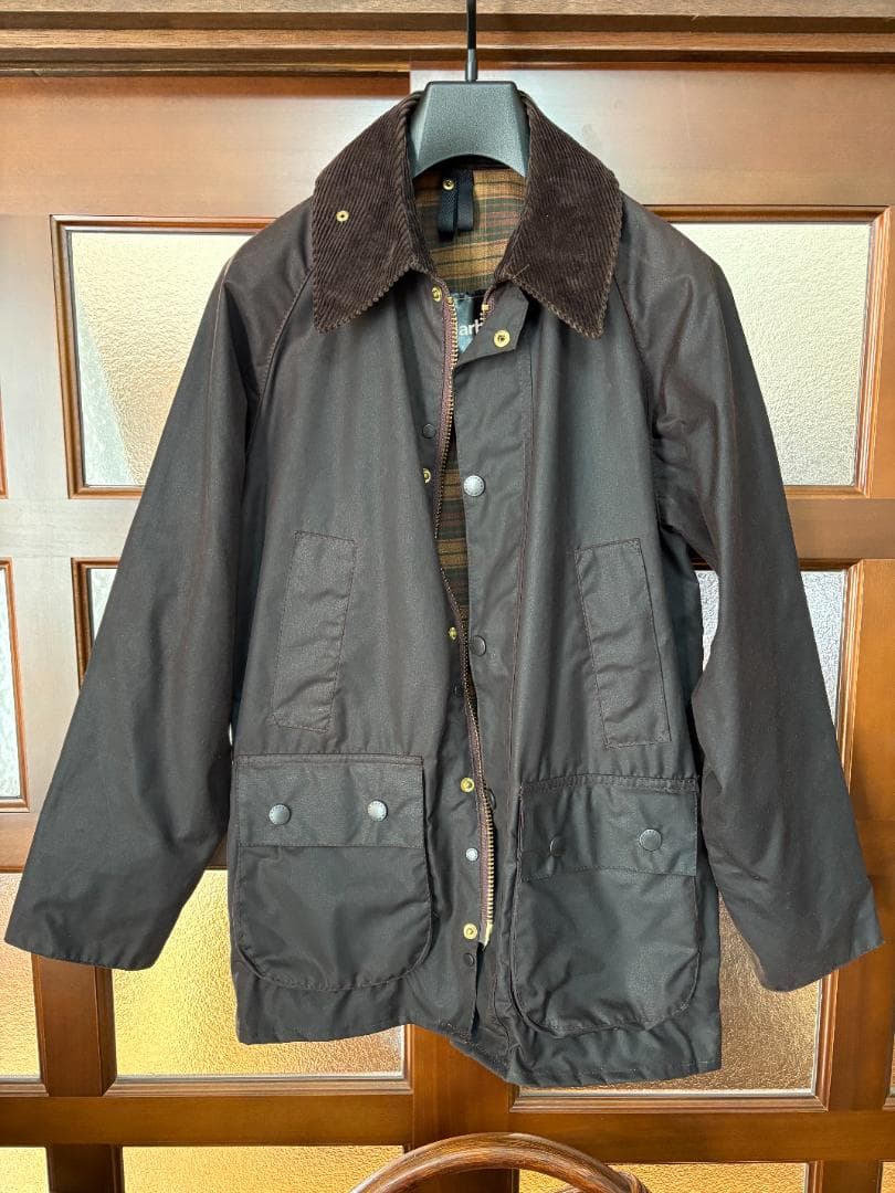 BABOUR BEDALE 34 ダークブラウン