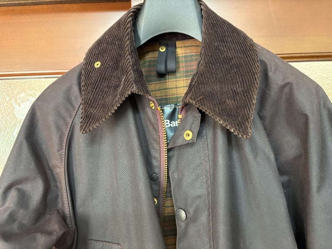 BABOUR BEDALE 34 ダークブラウン