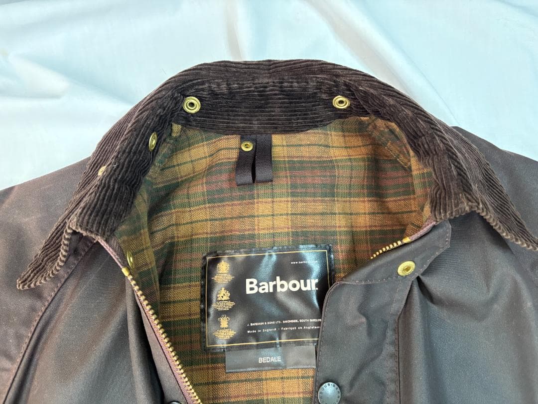 BABOUR BEDALE 34 ダークブラウン