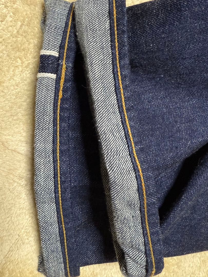 FULLCOUNT フルカウント　0105 ワイドデニム　濃紺