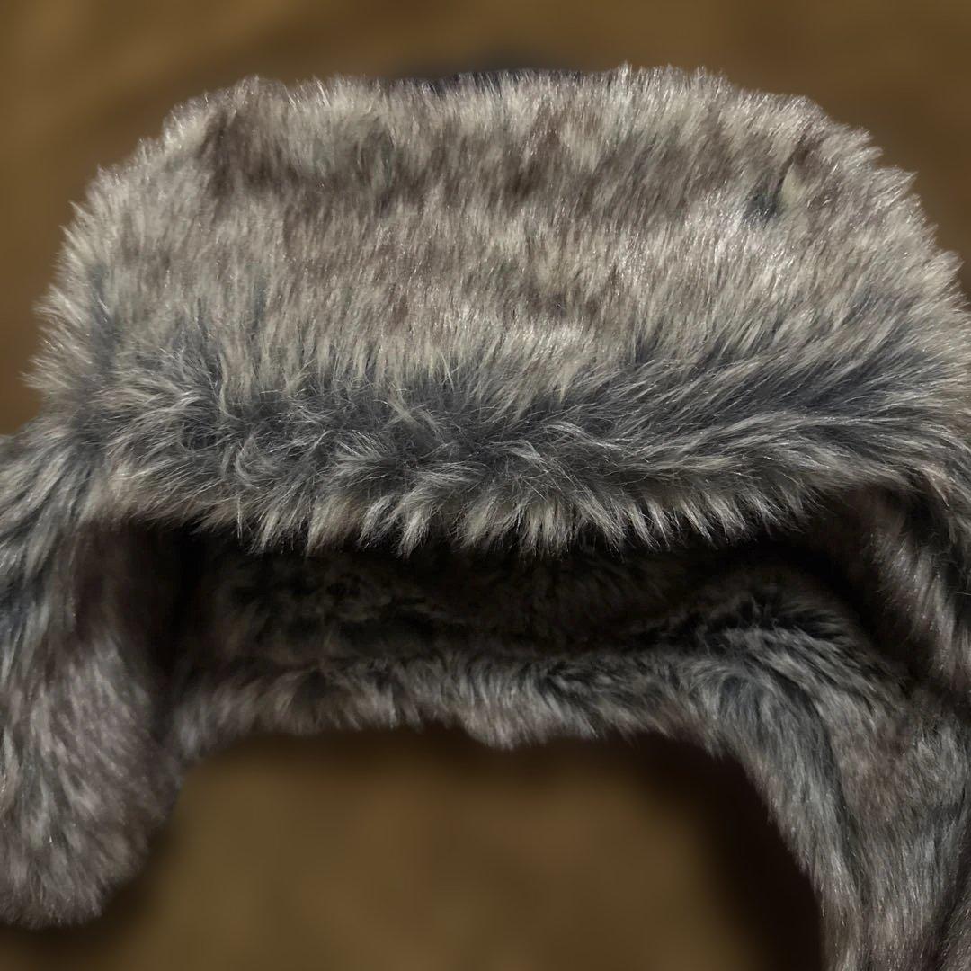 ニューエラ トラッパー コーデュロイ ブラック Mサイズ