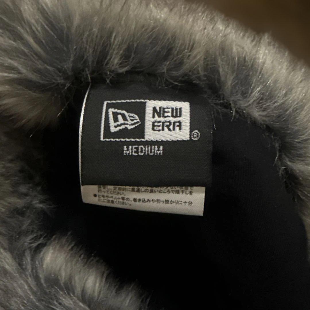 ニューエラ トラッパー コーデュロイ ブラック Mサイズ