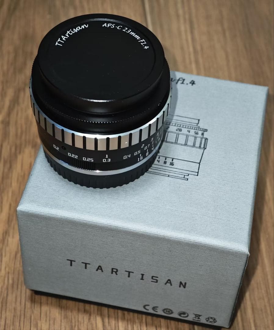 【ほぼ未使用】TTArtisan 23mm F1.4 Xマウント