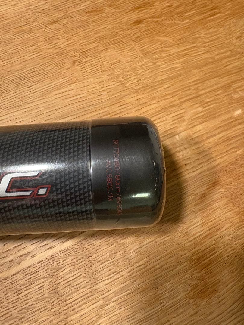 ZETT モンスターブラックキャノン少年軟式用80cm 580g ケース付き