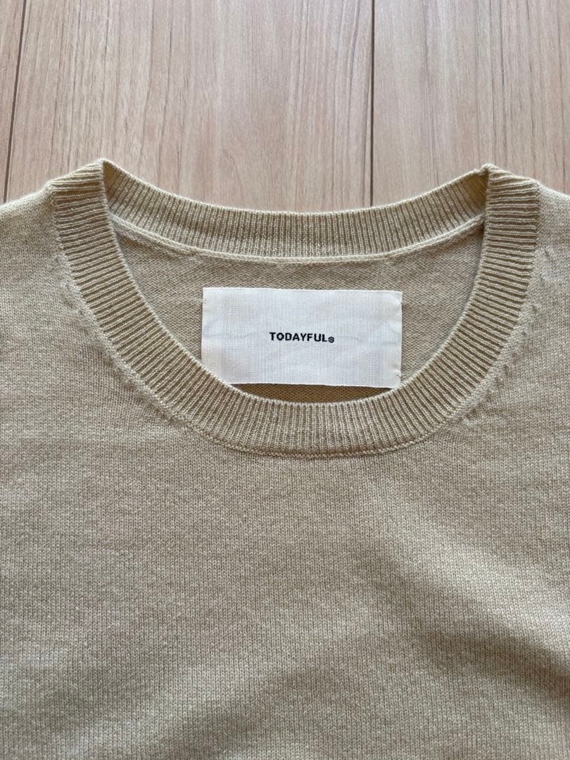 【美品】TODAYFUL ウールカシミヤニット