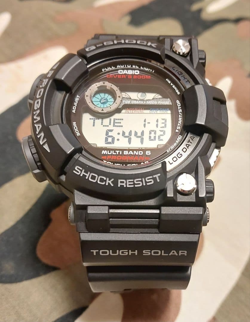 G-SHOCK FROGMAN ダイバーズ200m