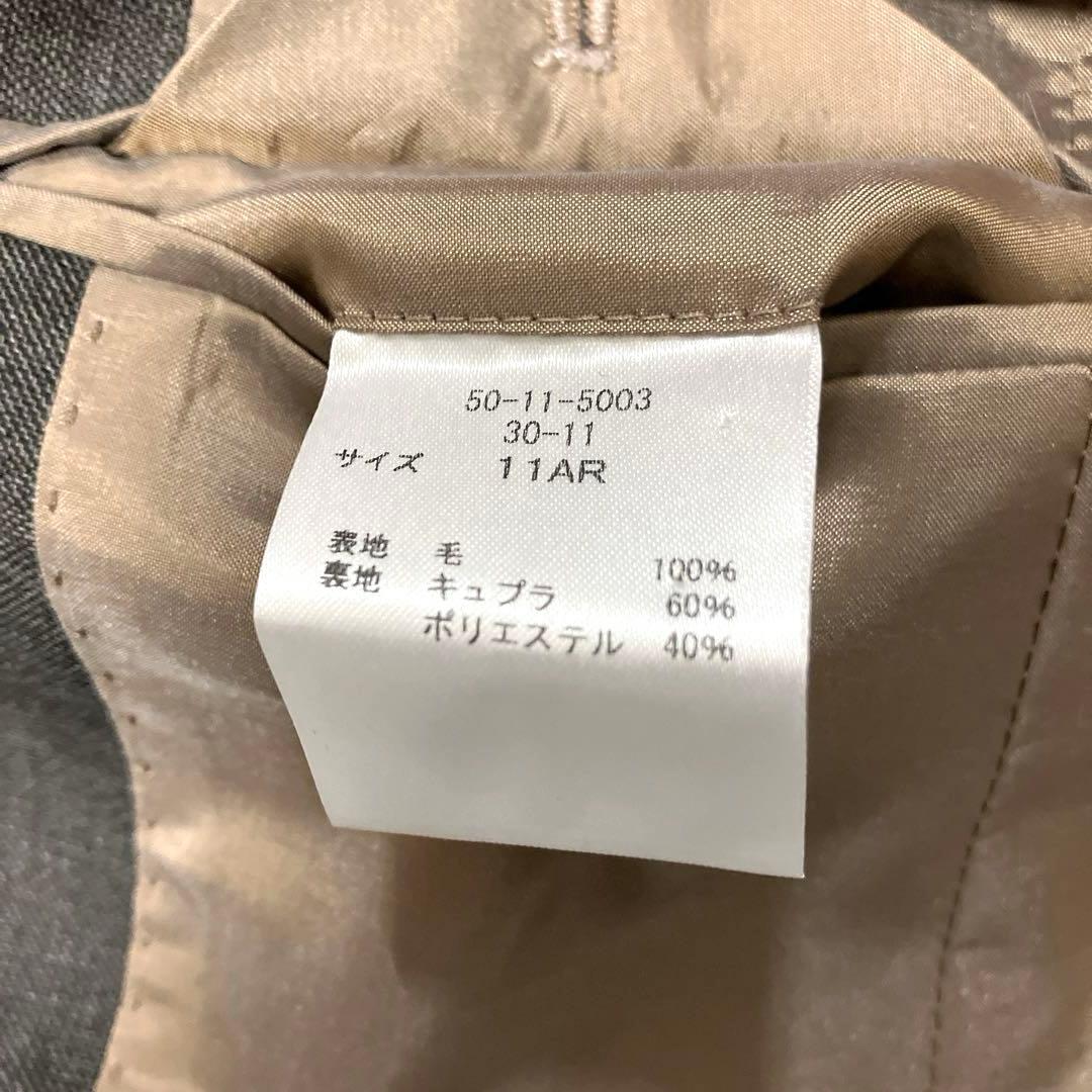 未使用級　ニューヨーカー　カノニコ　セットアップ　パンツスーツ　ノーカラー　11