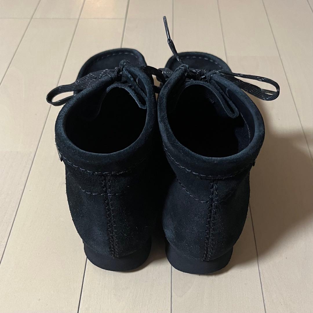 防水 Clarks ワラビー GTX UK6 黒 Wallabee ennoy