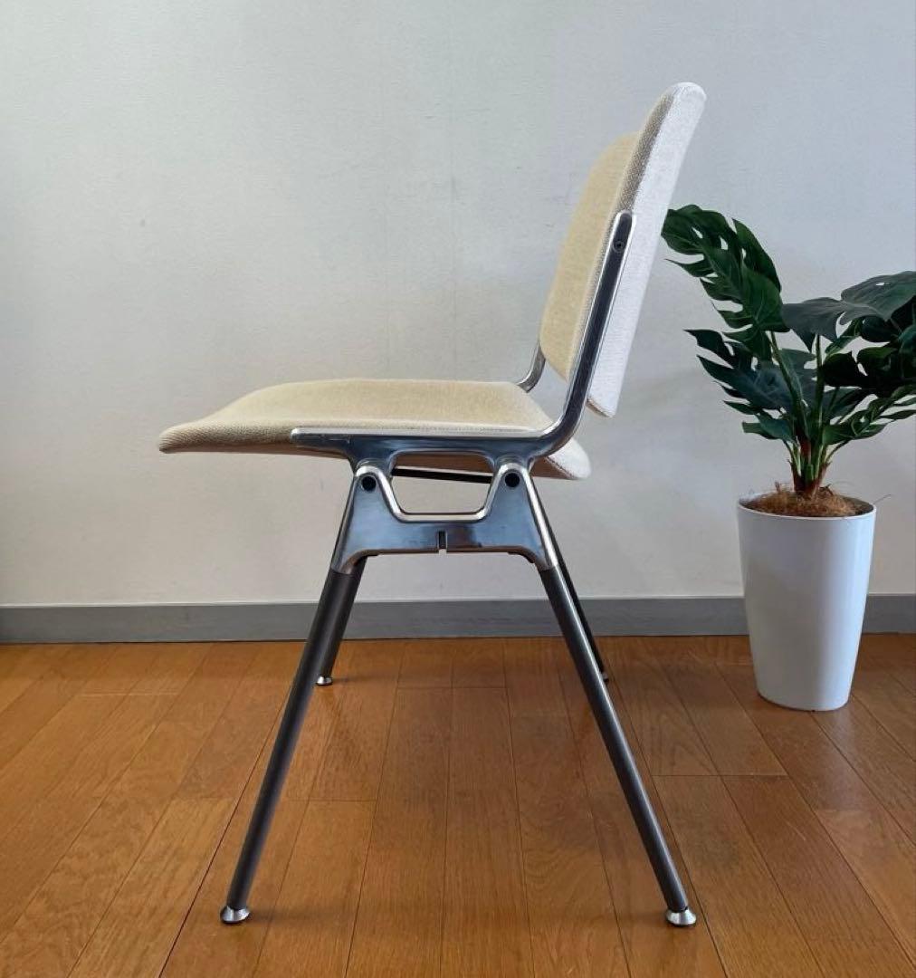 イタリア　ヴィンテージ　カステリチェア　② スタッキング　ミッドセンチュリー