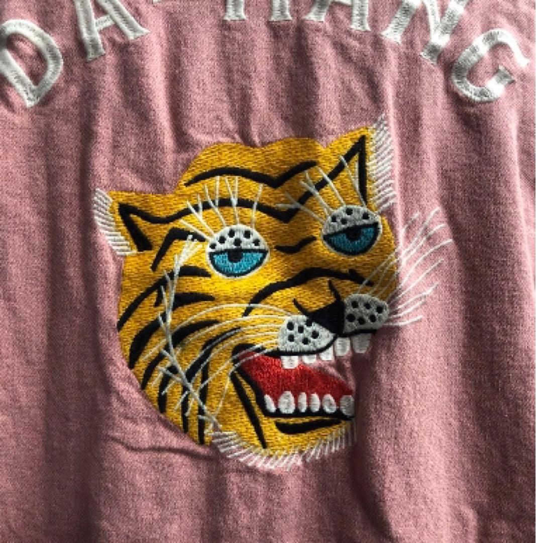 HOUSTON ヒューストン ベトジャン ベトナムジャケット 虎刺繍 L