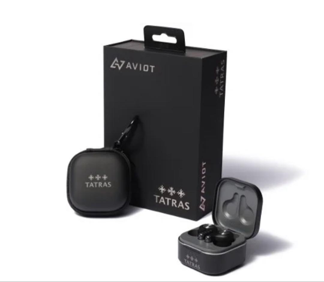 TATRAS TE-D01q-TA ブラック ワイヤレスイヤホン