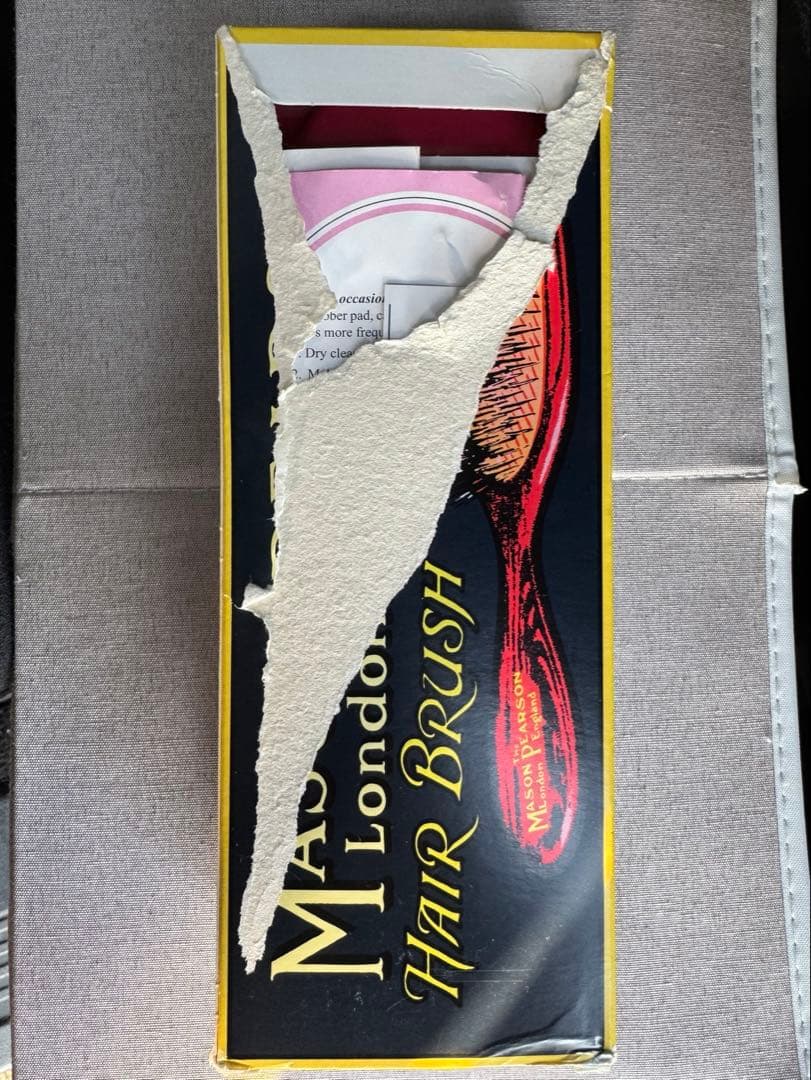 メイソンピアソン　高級ブラシ　新品 ※ワケアリ