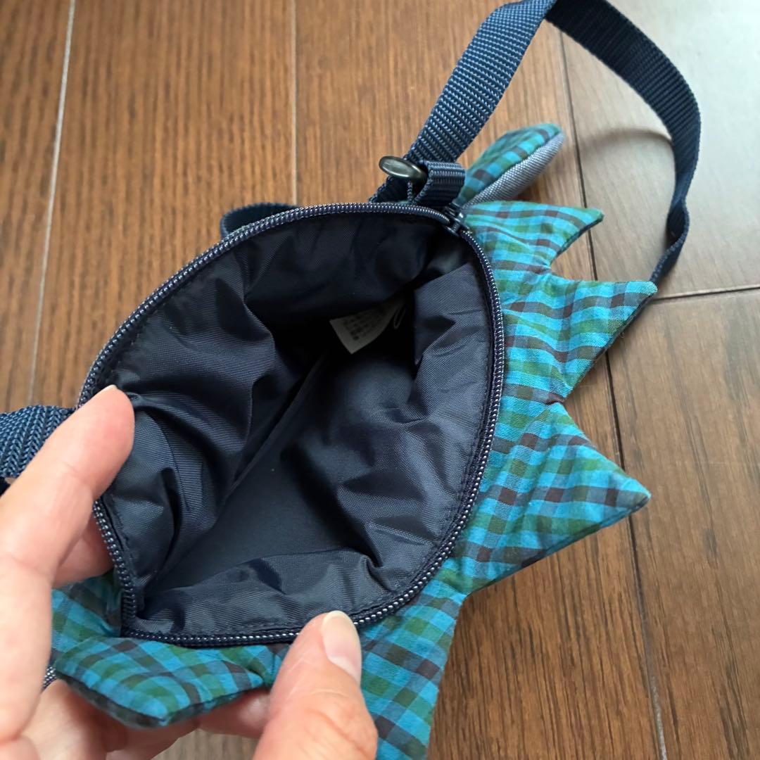 美品！familiar ファミリア 恐竜型 ポシェット 2点セット