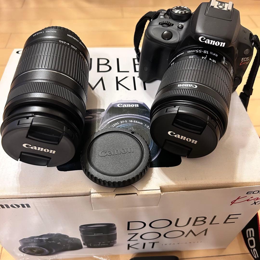 Canon EOS Kiss X7 ダブルズームキット バッグ付