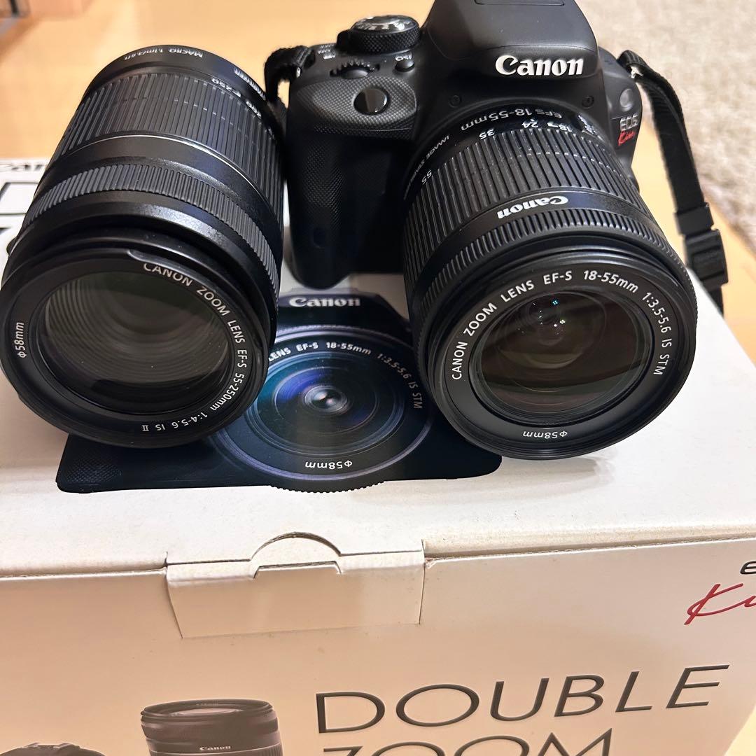 Canon EOS Kiss X7 ダブルズームキット バッグ付
