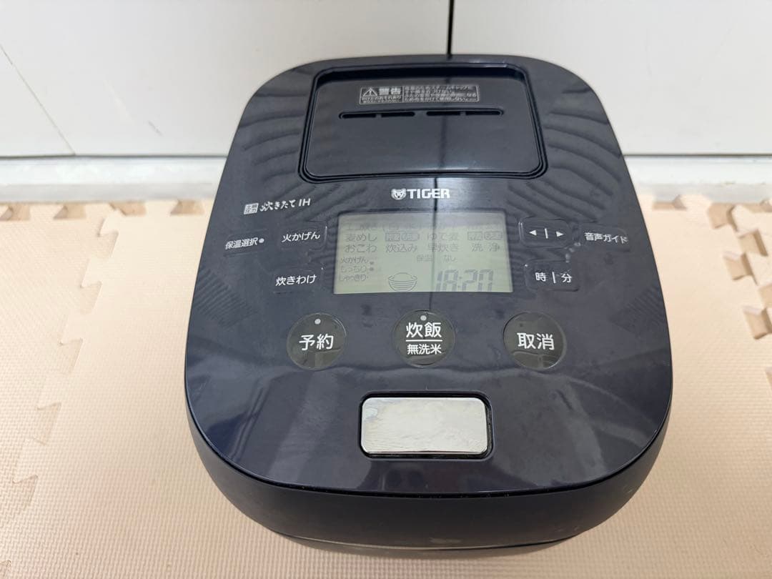 タイガー　土鍋圧力　IHジャー炊飯器　JPJ-G060　3.5合炊き