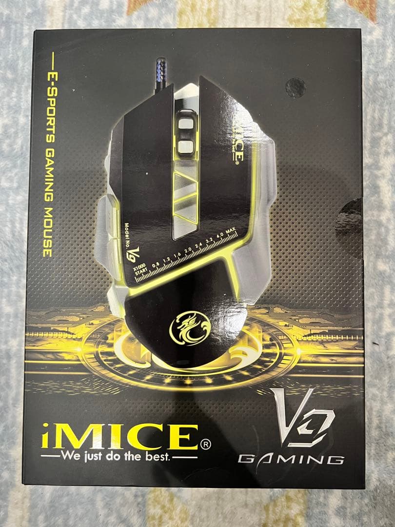 【10個】ゲーミングマウス iMICE V9 7ボタン 4000DPI 光学式