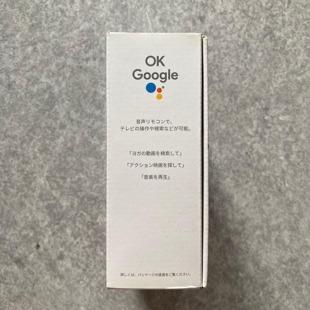 中古 Chromecast with Google TV 4K スノー