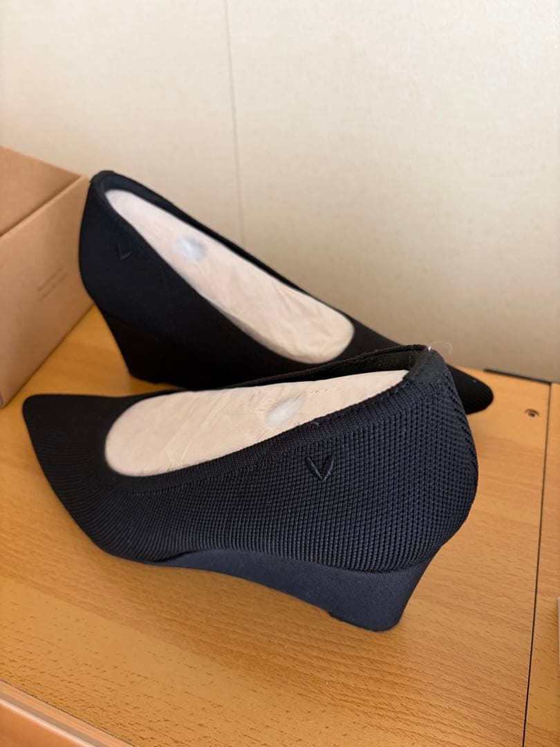 VIVAIA Deborah ウェッジヒール　ポインテッドトゥ 靴　24.5cm