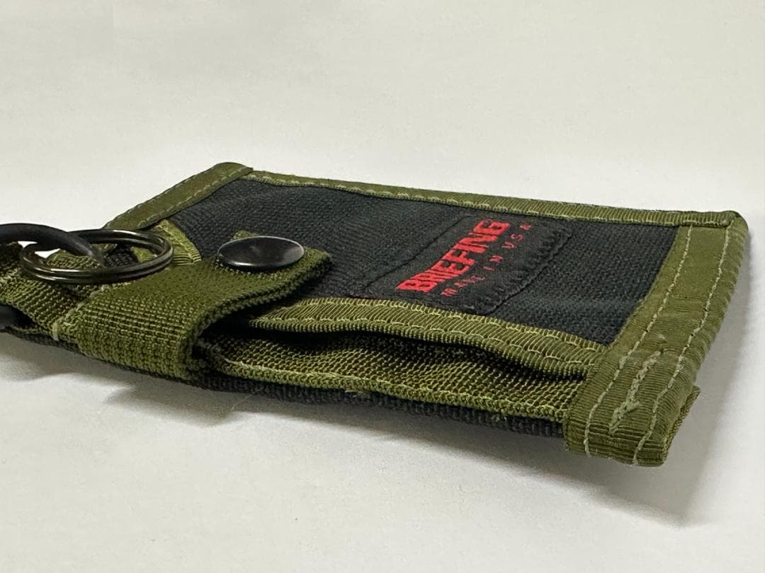 BRIEFING 2nd 別注 キーホルダー ケース 10周年記念限定 オリーブ
