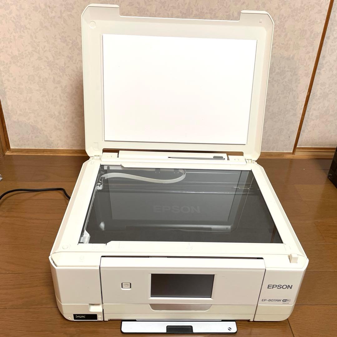 【ジャンク品】 EPSON EP-807AW インクジェットプリンター