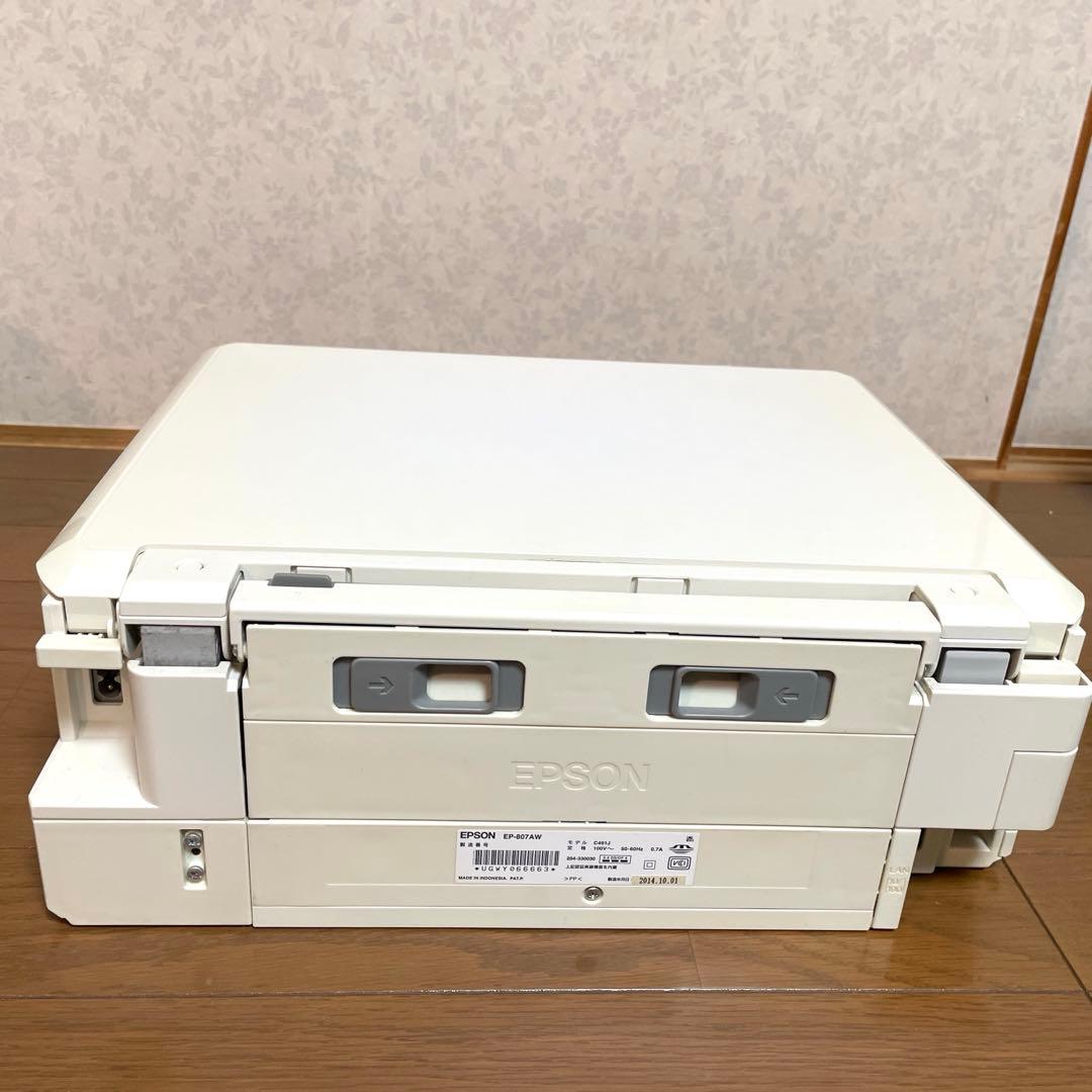 【ジャンク品】 EPSON EP-807AW インクジェットプリンター