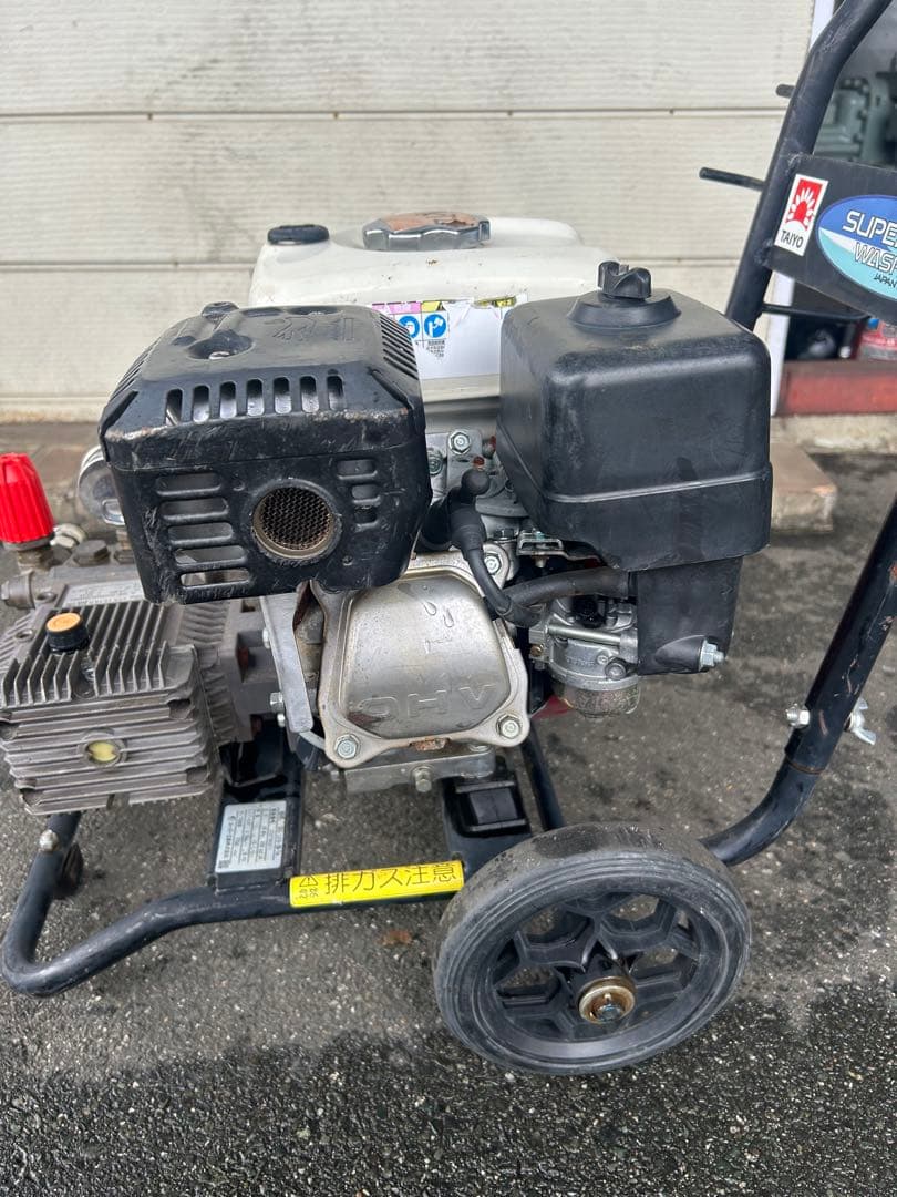 KT2 ★スーパー工業 エンジン式高圧洗浄 SEC-1310-2N-TA セット