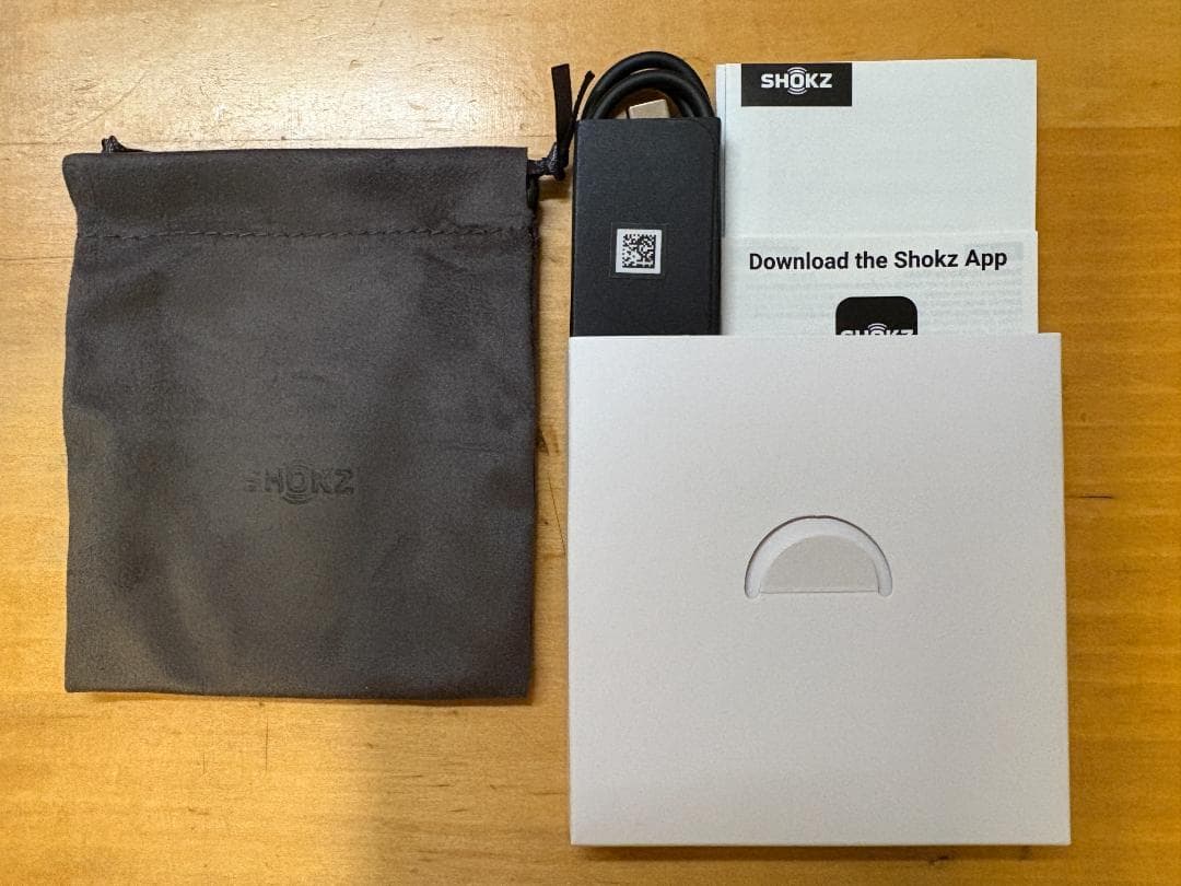 Shokz Openfit (ブラック) オープンイヤー型