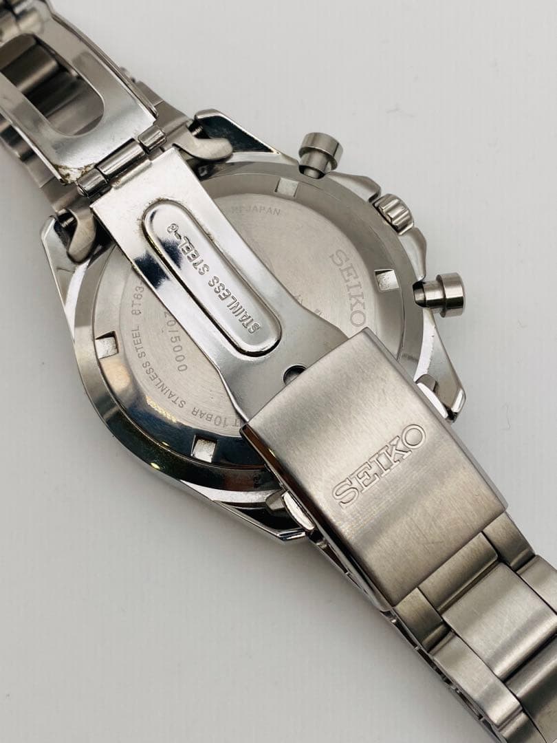 SEIKO EVAタイプ 500 クロノグラフ　箱、説明書付き　美品