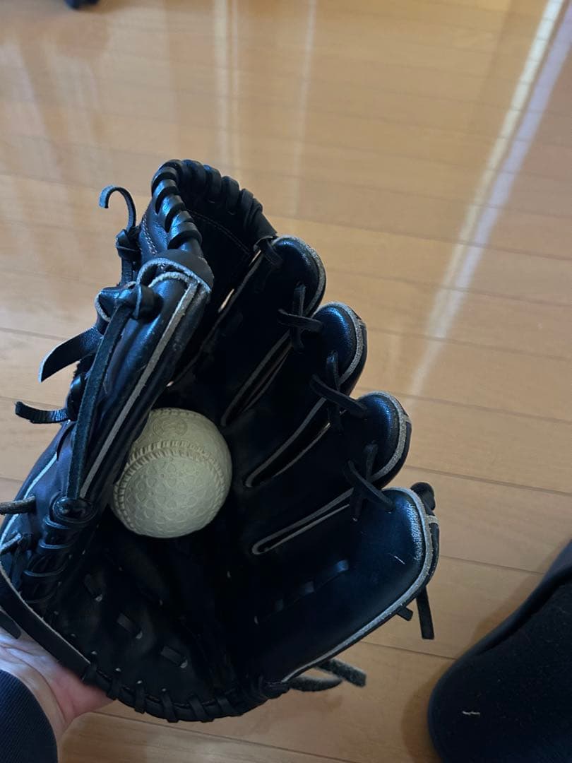 アディダス　adidas 軟式グローブ 黒