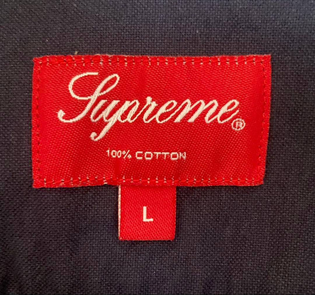 SUPREME シュプリーム OXFORD SHIRT ネイビー L