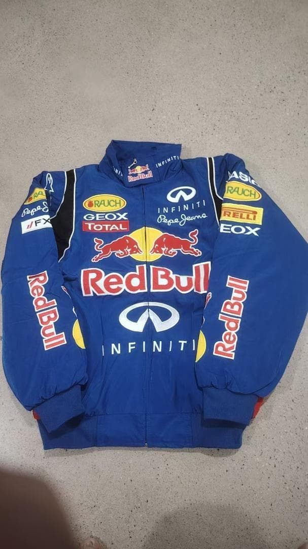新品 RED BULL INFINITI 刺繍中綿 F1レーシングジャケットB7