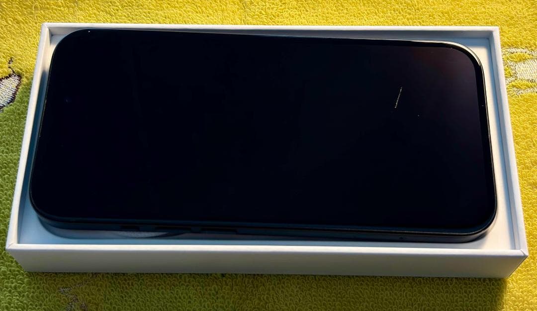 Apple iPhone15 256GB SIMフリー 黒 小傷あり 全体美品