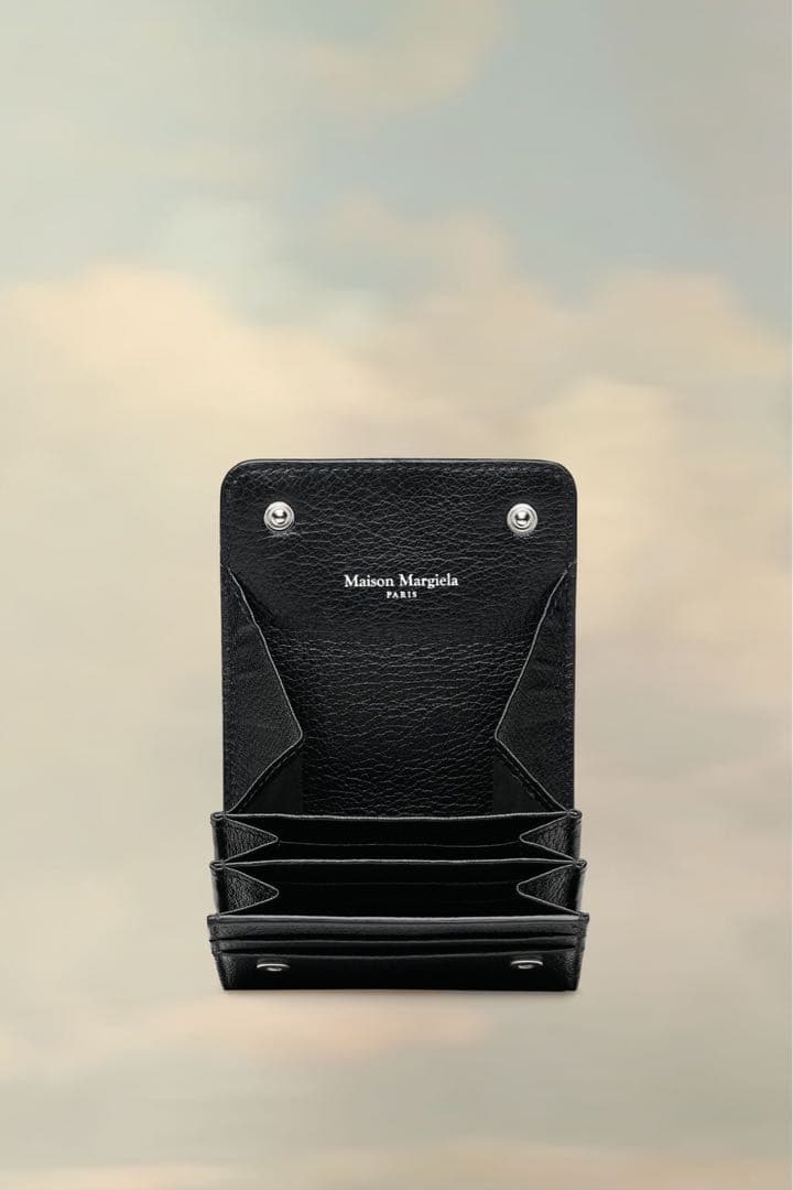 Maison Margiela レザースナップボタンウォレット