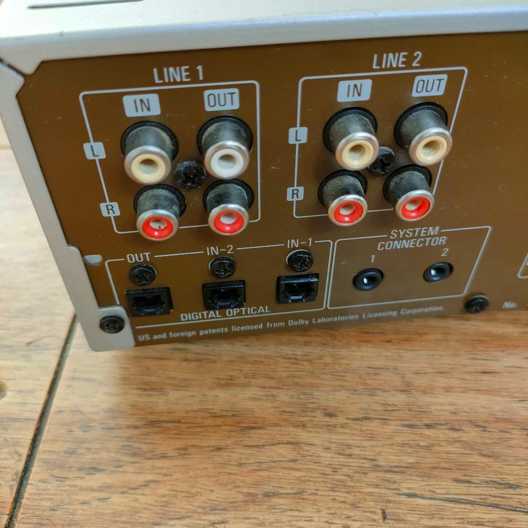 DENON MDデッキ DMD-M50 デノン 通電確認済み MD再生OK