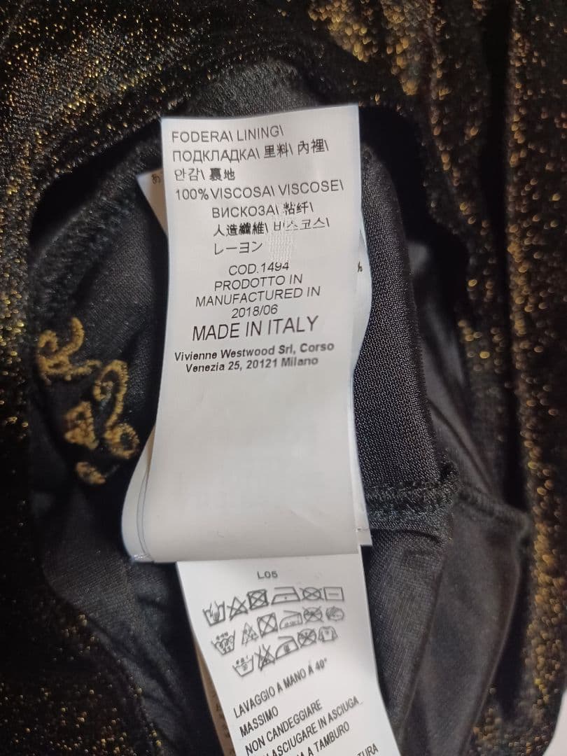 ヴィヴィアンウエストウッド×クロンターラー　ワールズエンドクラシックベロアドレス