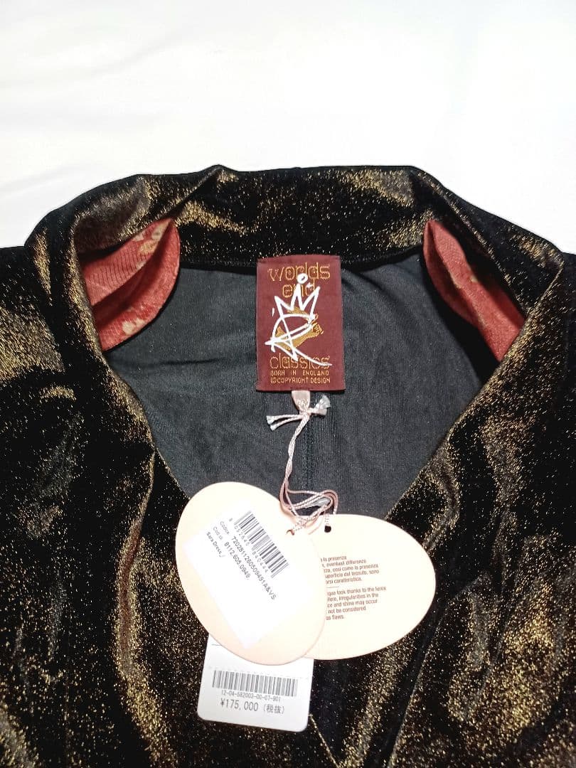 ヴィヴィアンウエストウッド×クロンターラー　ワールズエンドクラシックベロアドレス