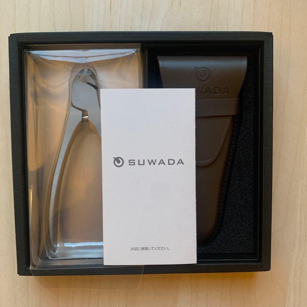 新品 SUWADA スワダ つめ切り 革ケース付