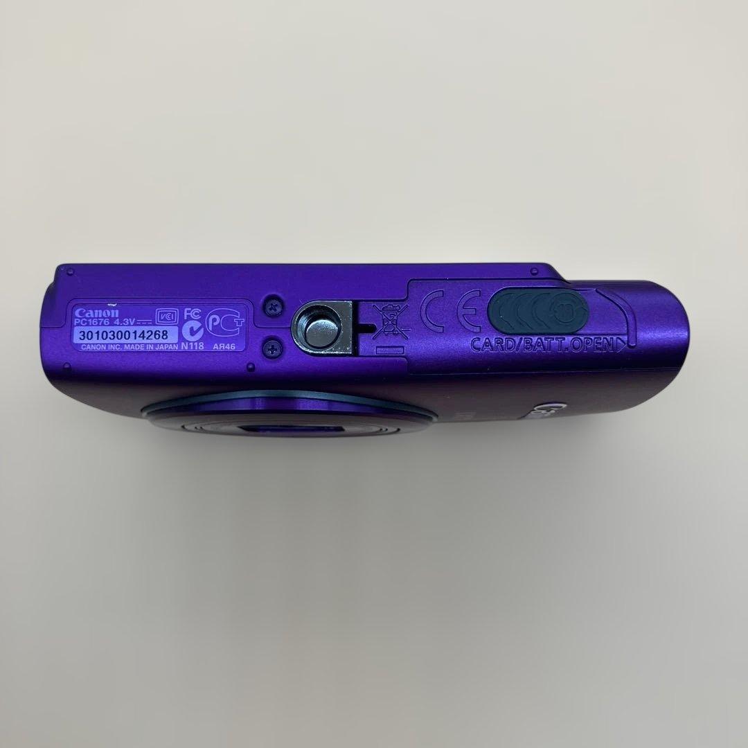 【美品】【即購入OK】Canon IXY 600F デジタルカメラ パープル