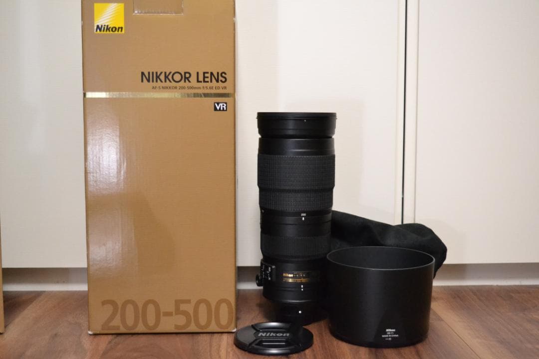 ■ 美品 ■ ニコン　Nikon AF-S 200-500mm VR 元箱付