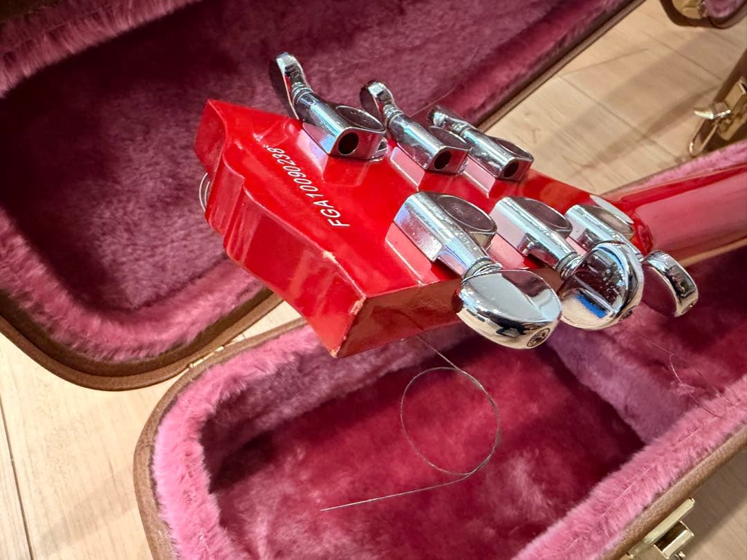 Burny SRSA-65 セミアコ　ハードケース付　(FERNANDES)