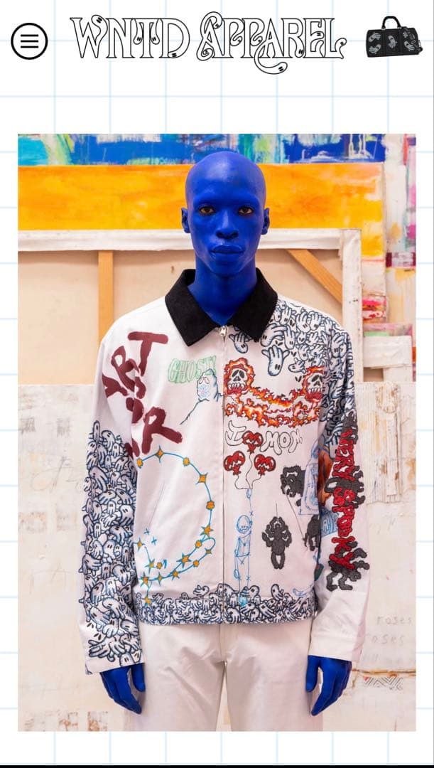 WNTD apparel リバーシブルジャケット　Mサイズ