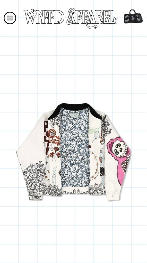 WNTD apparel リバーシブルジャケット　Mサイズ